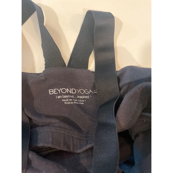Beyond Yoga Built In Bra Sports Top Sz M Space Dye - Picture 2 of 4